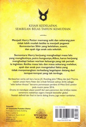harry potter and the cursed child belakang